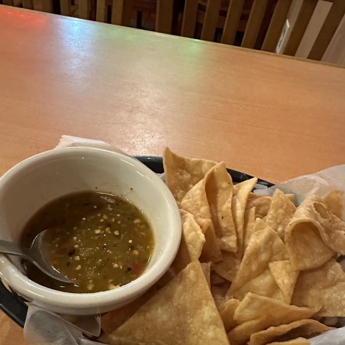 Tostitos Y Salsa Verde