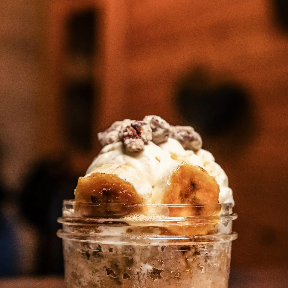 Maple Bourbon Banana Pudding Cake