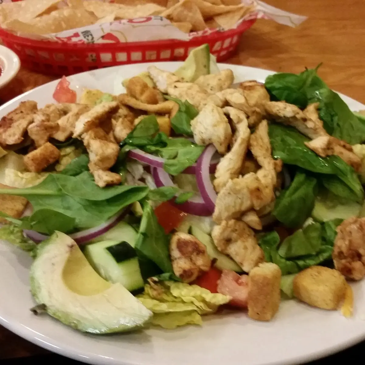 Avocado & Chicken Salad