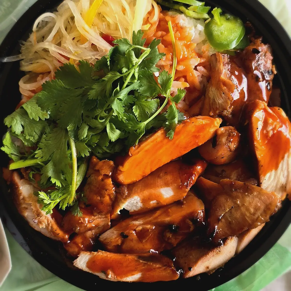 Thank Que Bowl BBQ Chicken