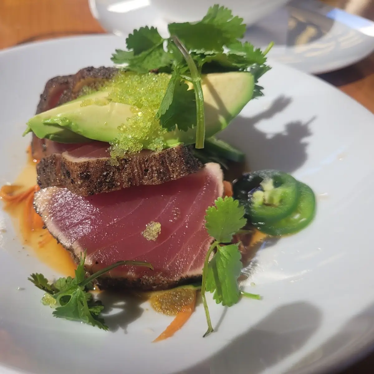 Seared Tuna with Avocado