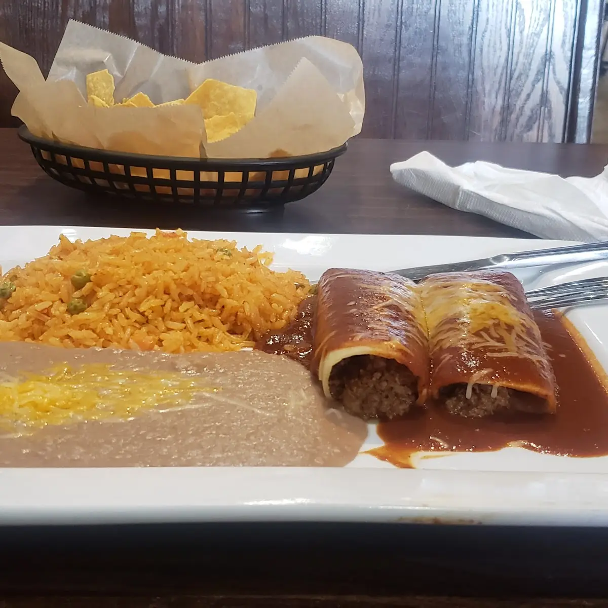 Enchilada Plate