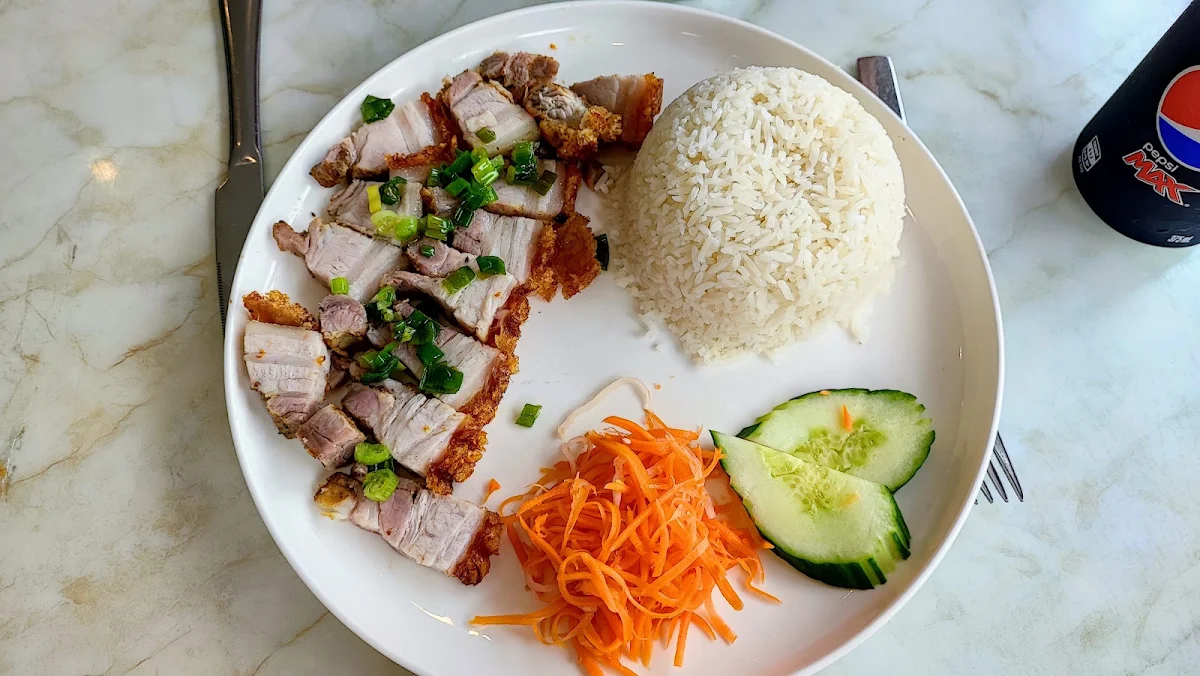Crispy Roast Pork with Rice, Little Sai Gon Corner
