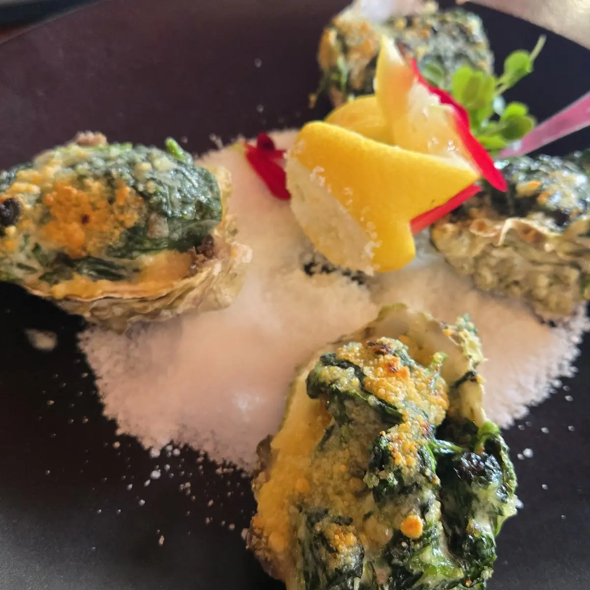Oyster Rockefeller