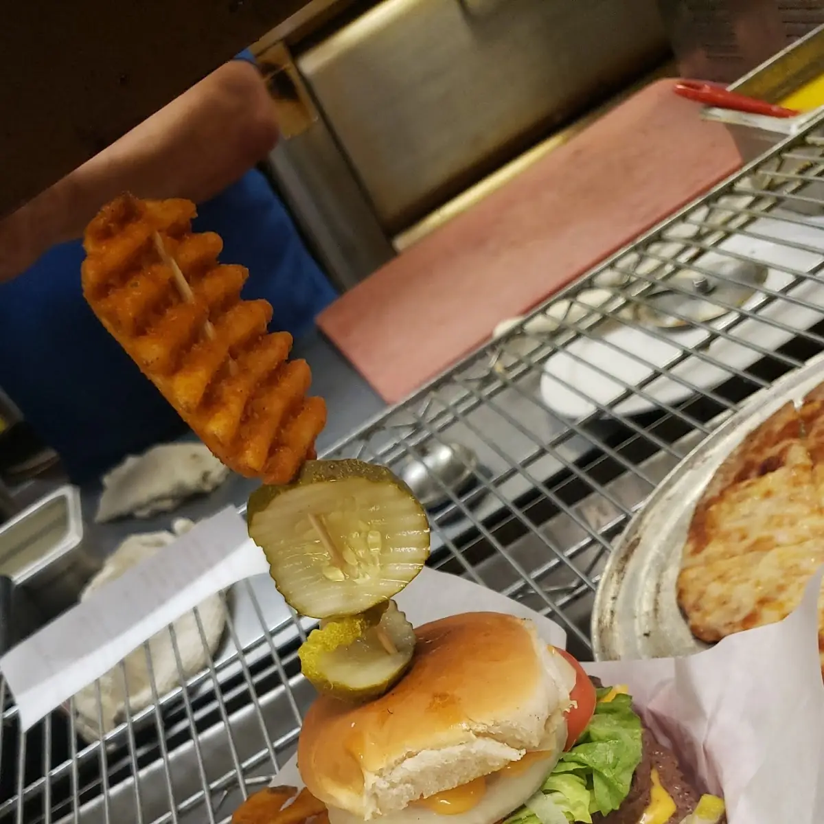 Dukes Double Cheeseburger