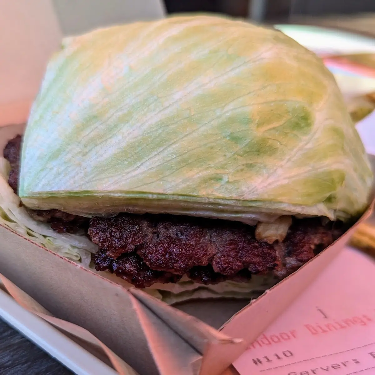 Lettuce Wrap Burger