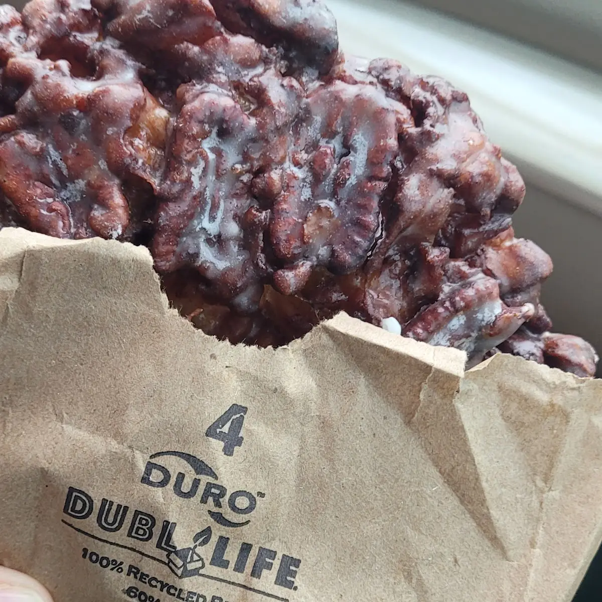 Apple Pecan Fritter
