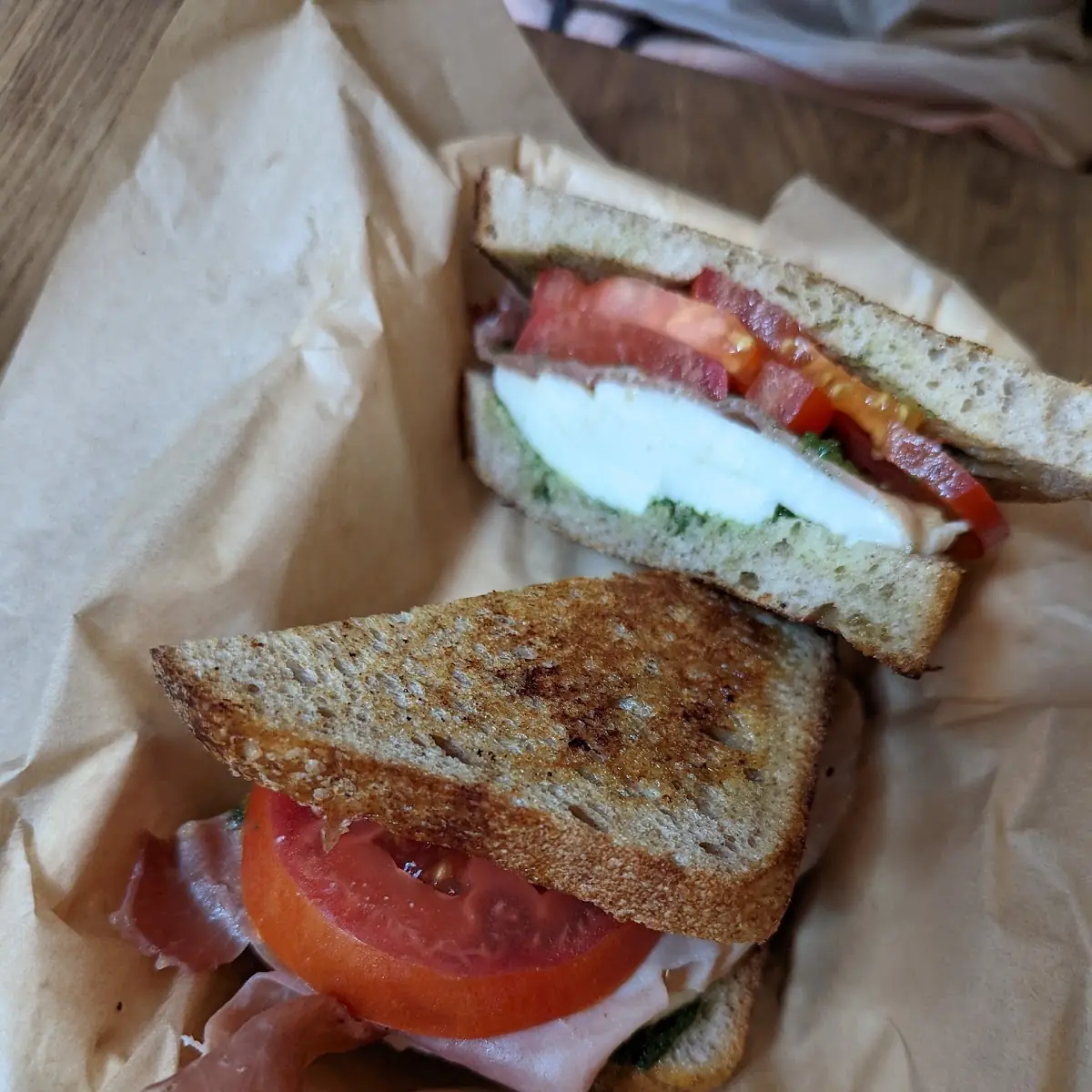 Prosciutto Caprese Sandwich
