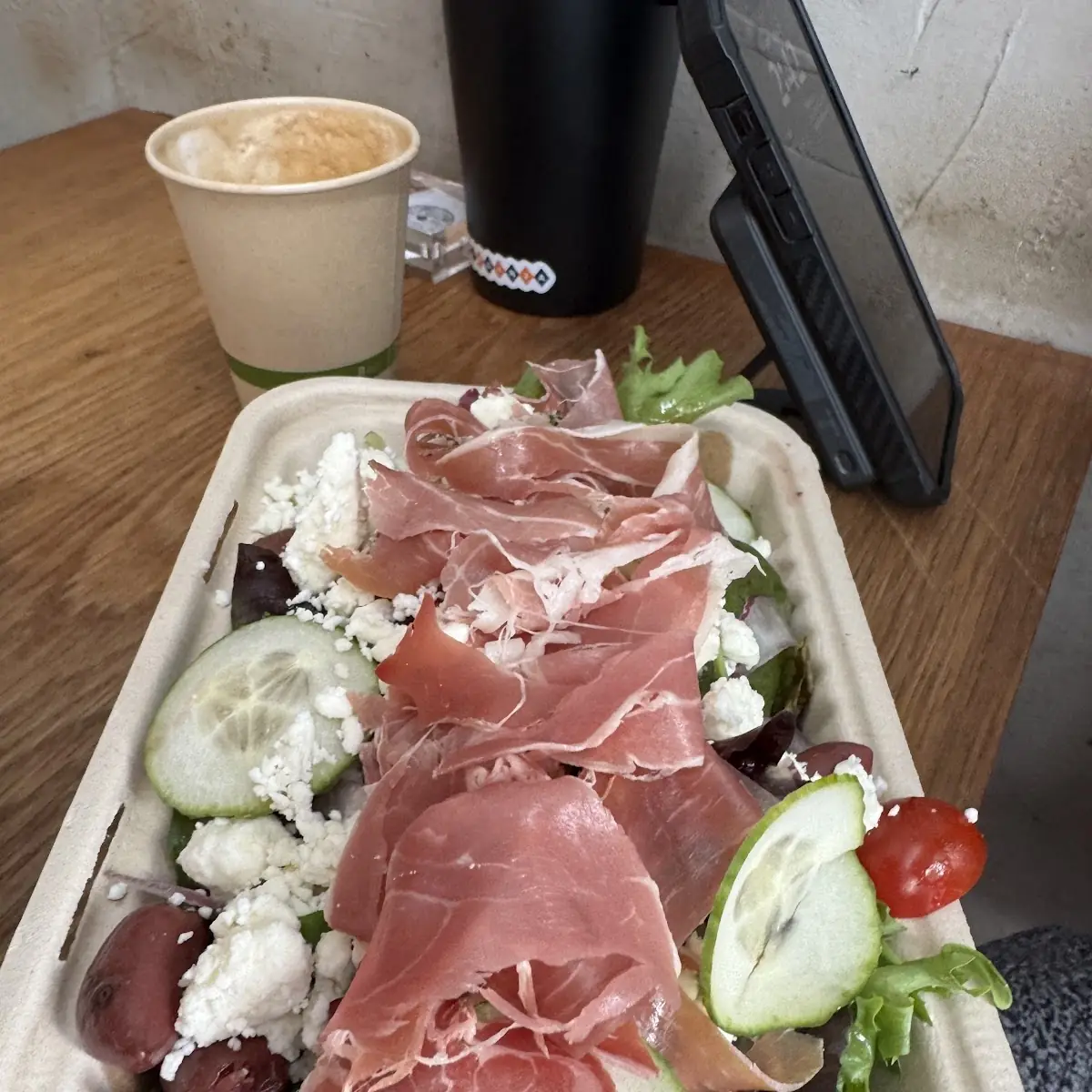 Salad with Prosciutto