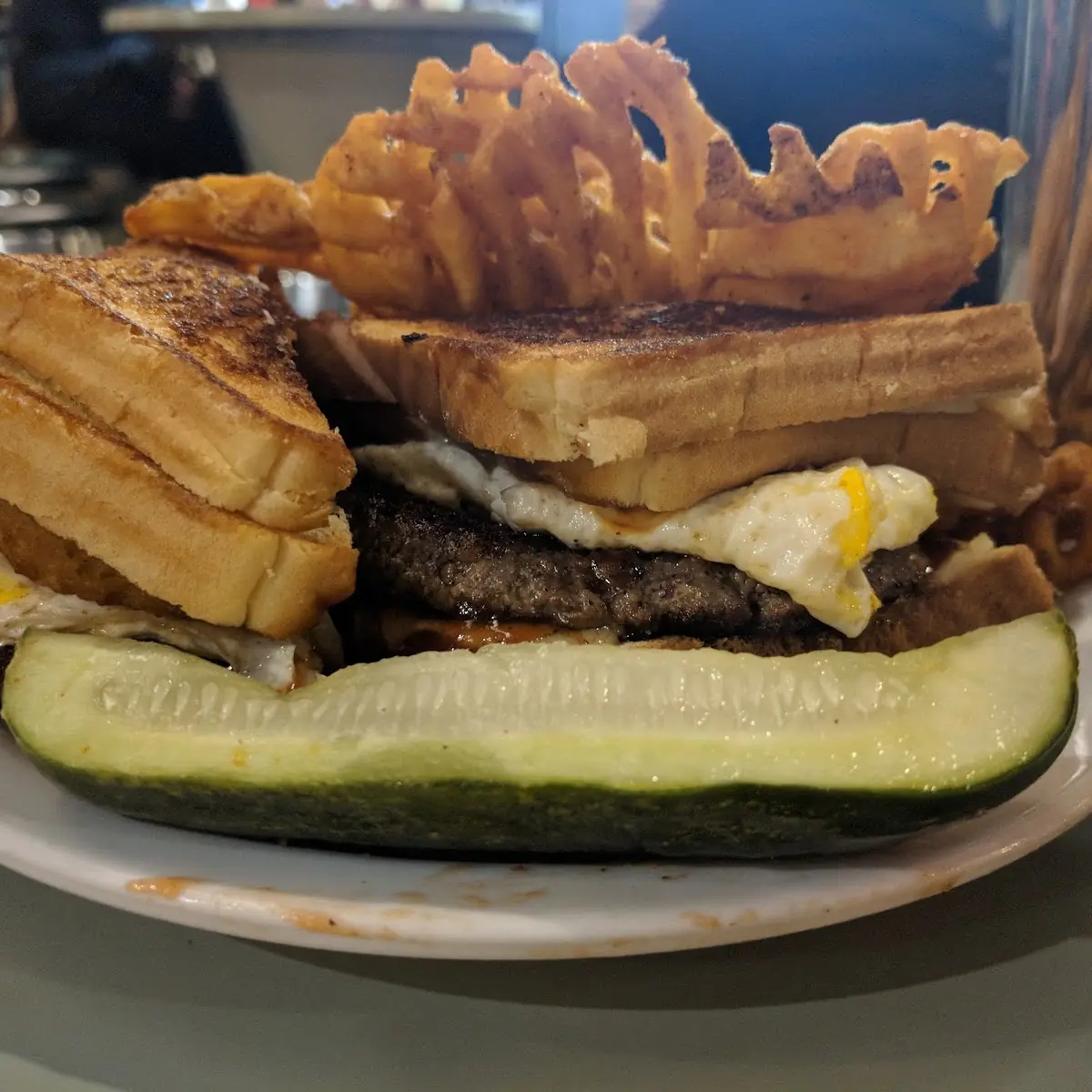 Waffle Breakfast Sandwich