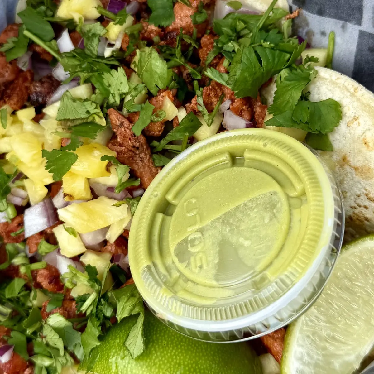 Al Pastor Taco Plate