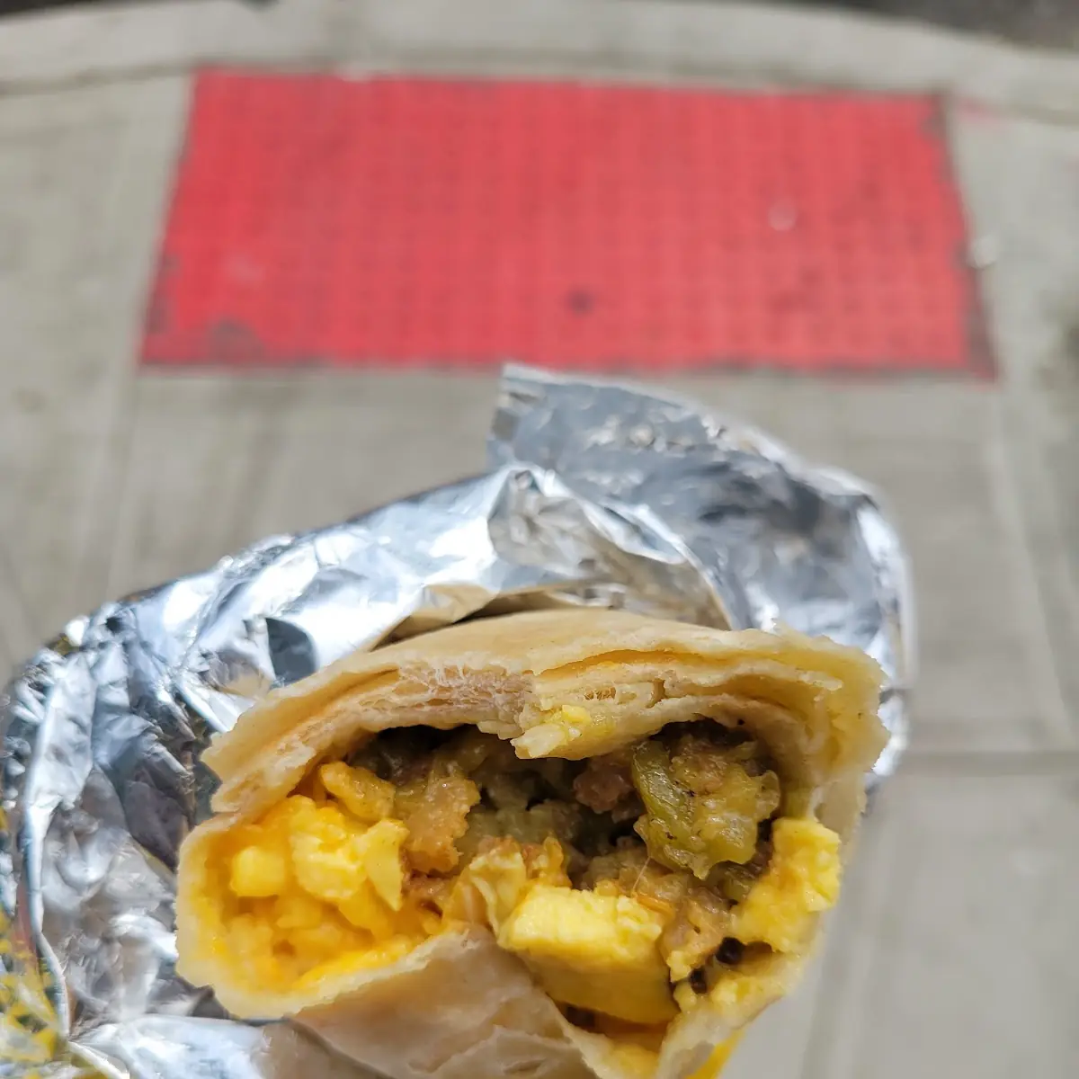 Bacon Breakfast Burrito