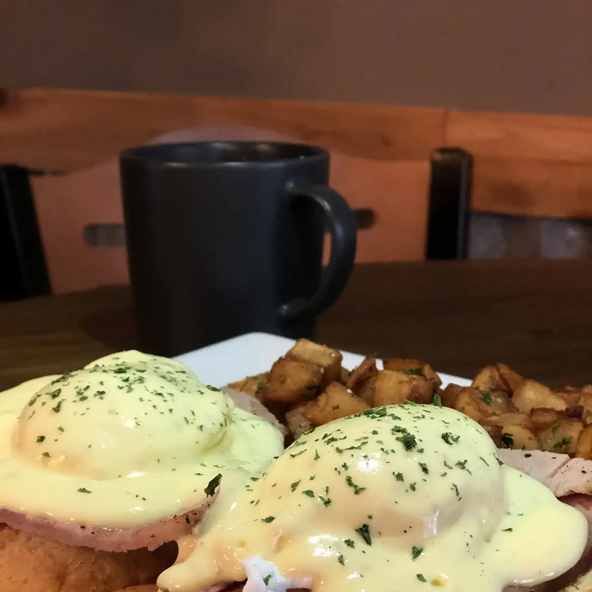 Short Rib & Egg Breakfast Stack