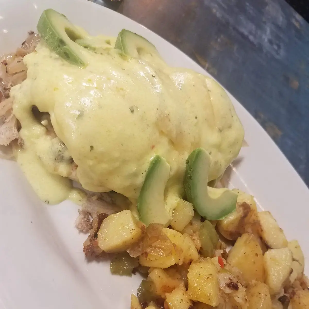 Mole Steak and Eggs
