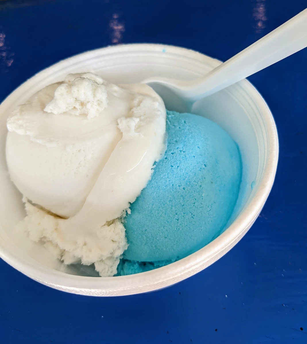 Blue Moon & Marshmallow Rice Ice Cream