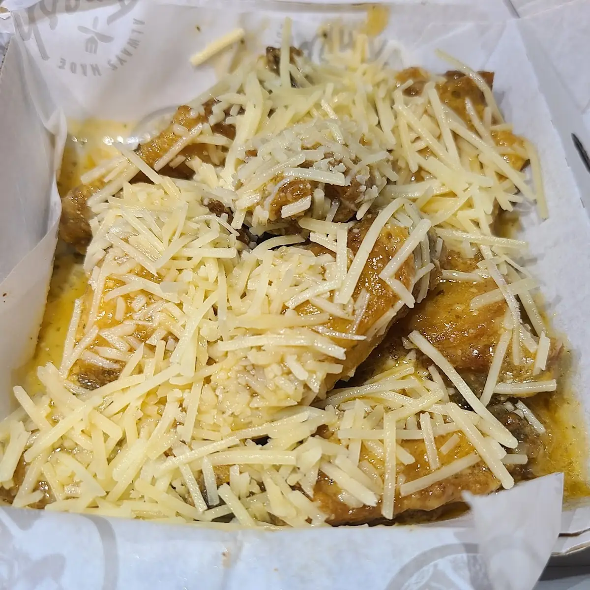 Garlic Parmesan Wings
