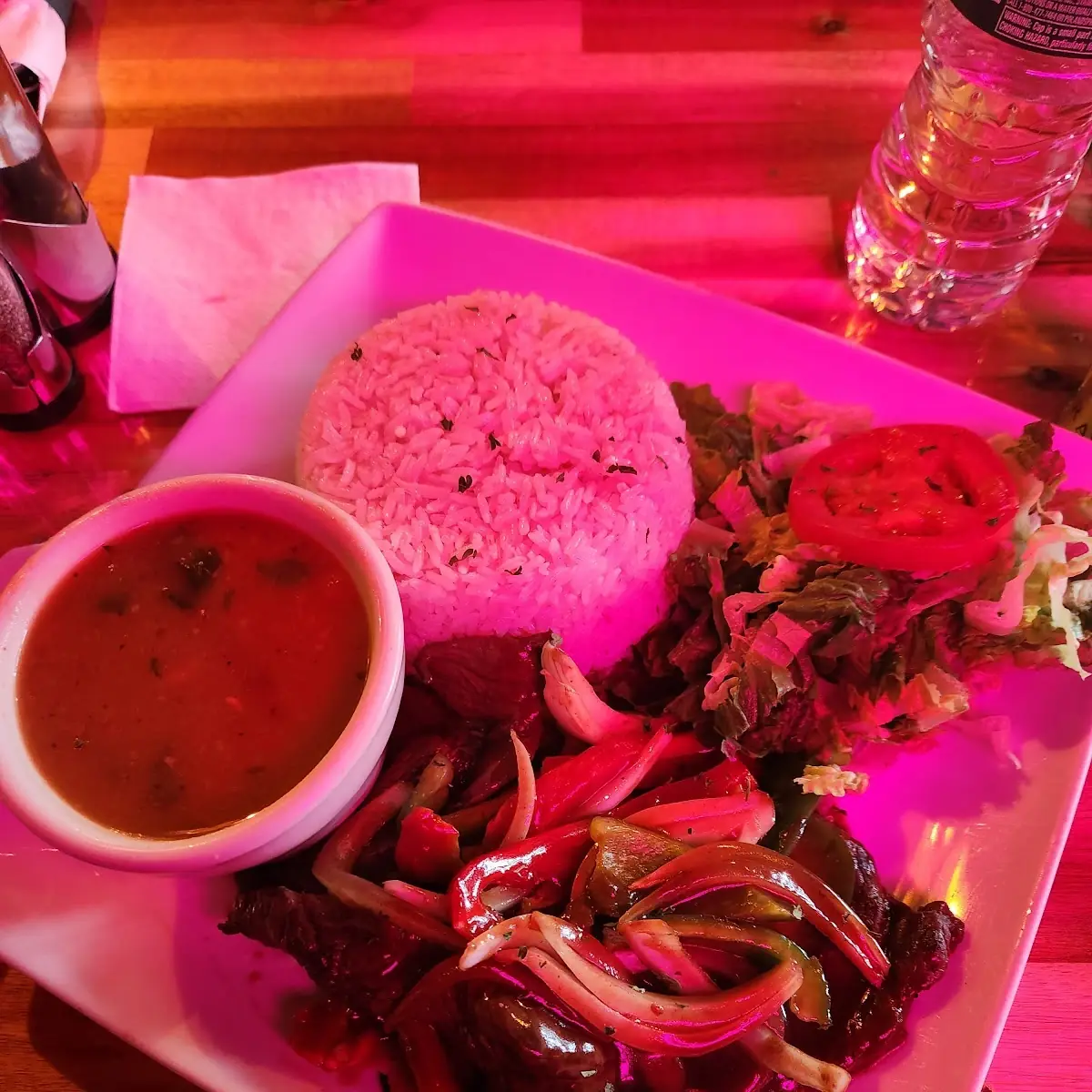 White Rice and Beans
