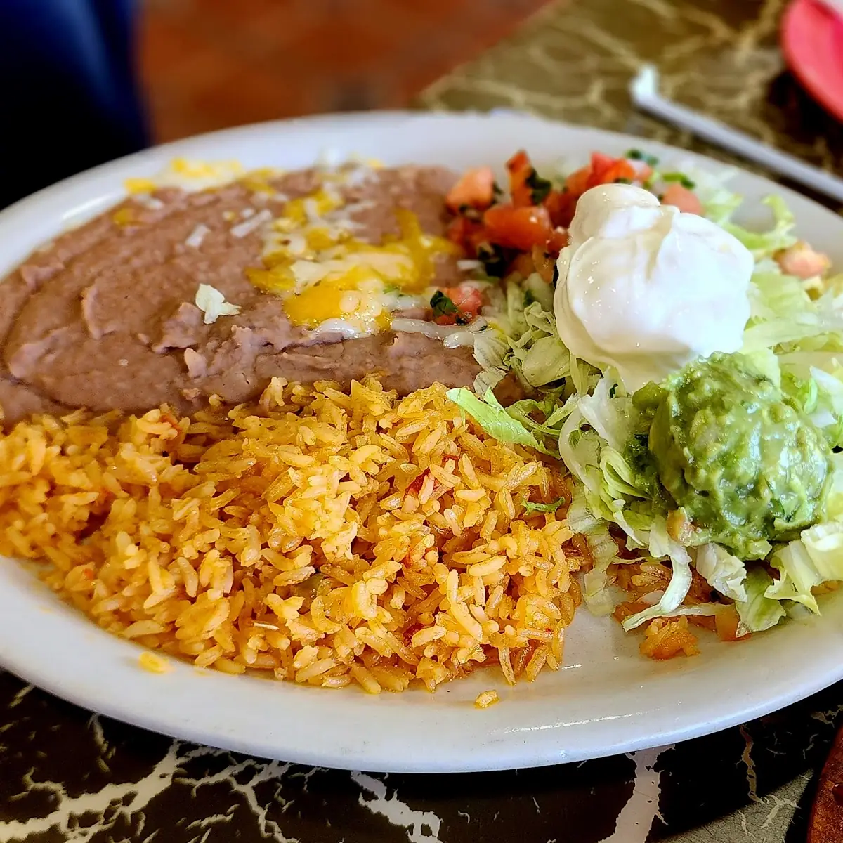 Refried Beans and Rice