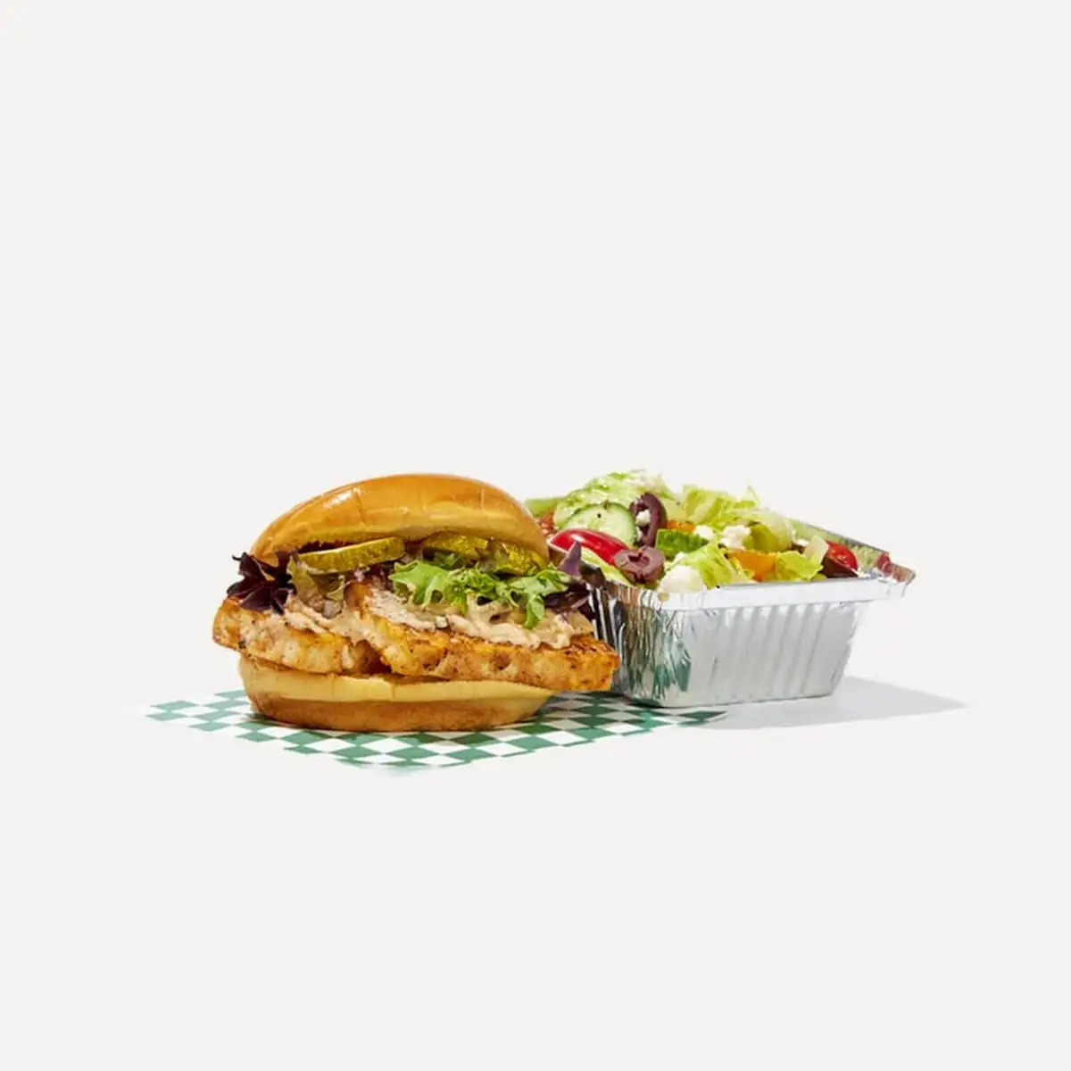Crispy Chicken Thigh Sandwich Combo