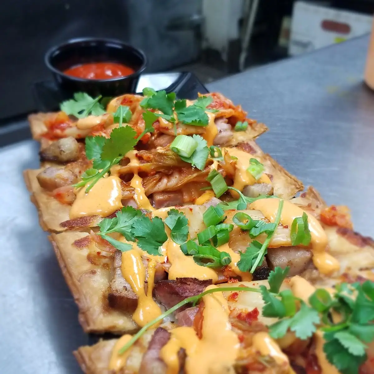 Korean Flatbread Pizza