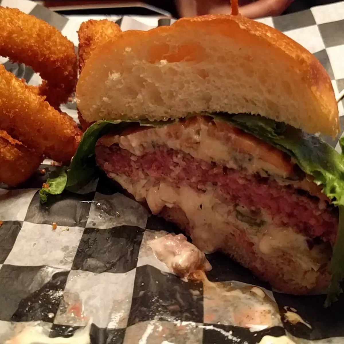 Onion Rings with Boom Boom Sauce