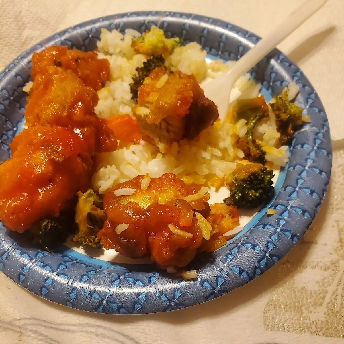 Orange Chicken Fried Rice