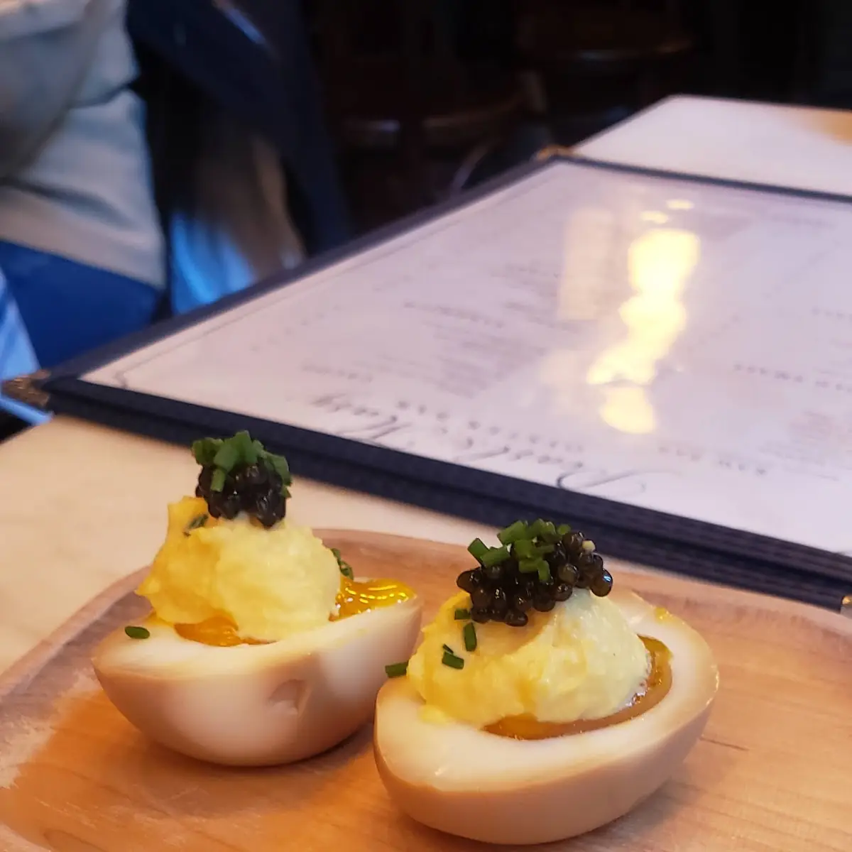 Deviled Egg & Caviar