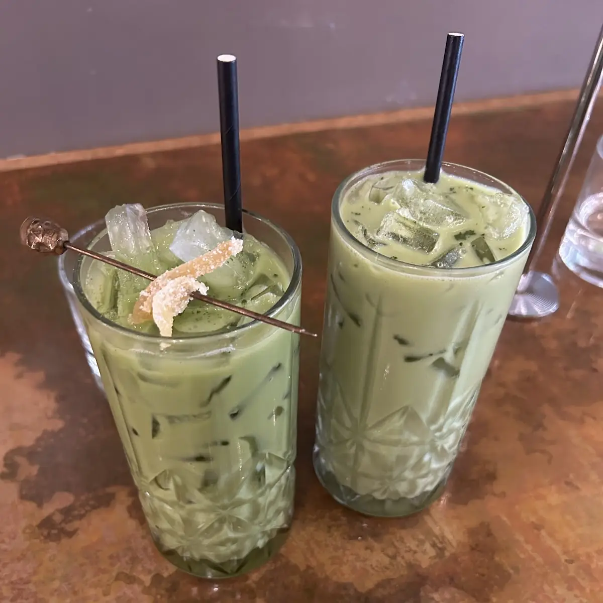 Iced Matcha Drinks