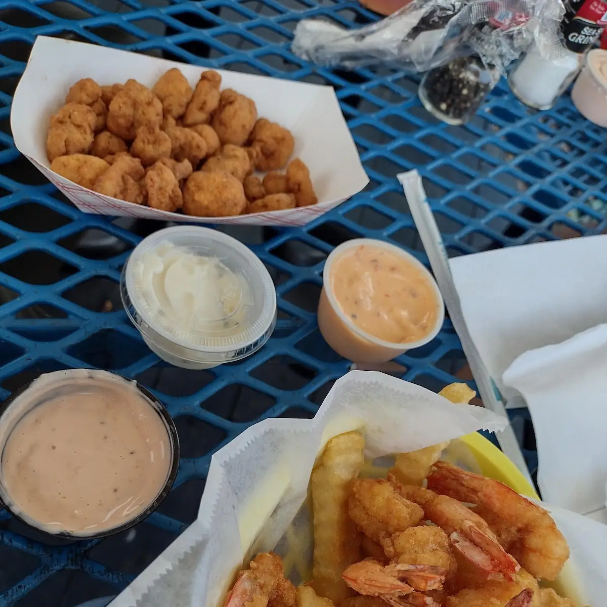 Blackened Mahi and Fried Shrimp Basket