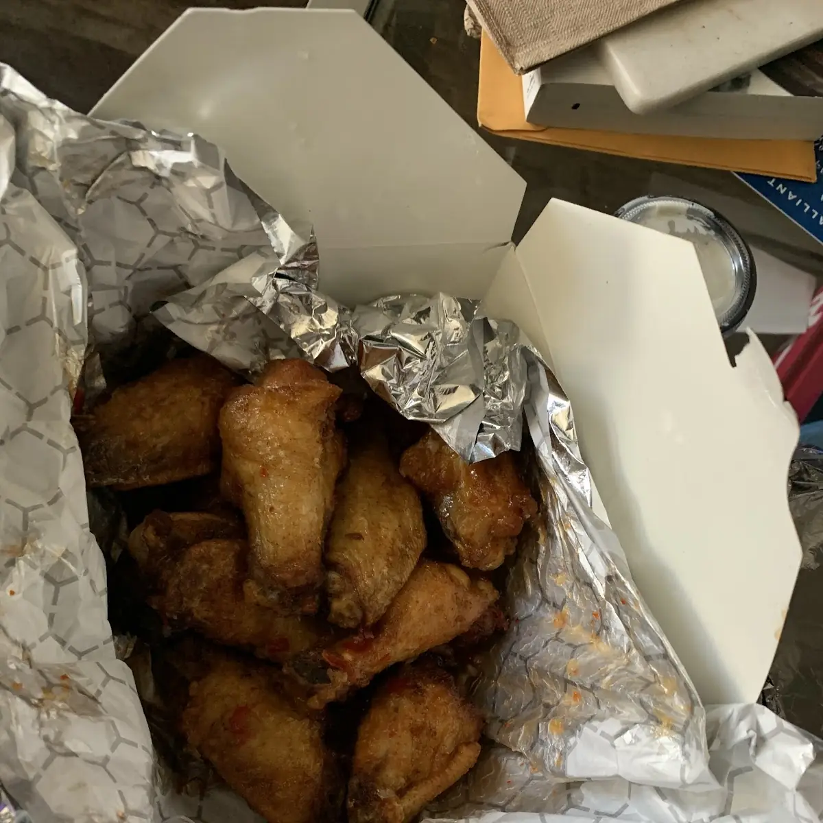 Sweet Thai Chili Wings Includes Peanuts