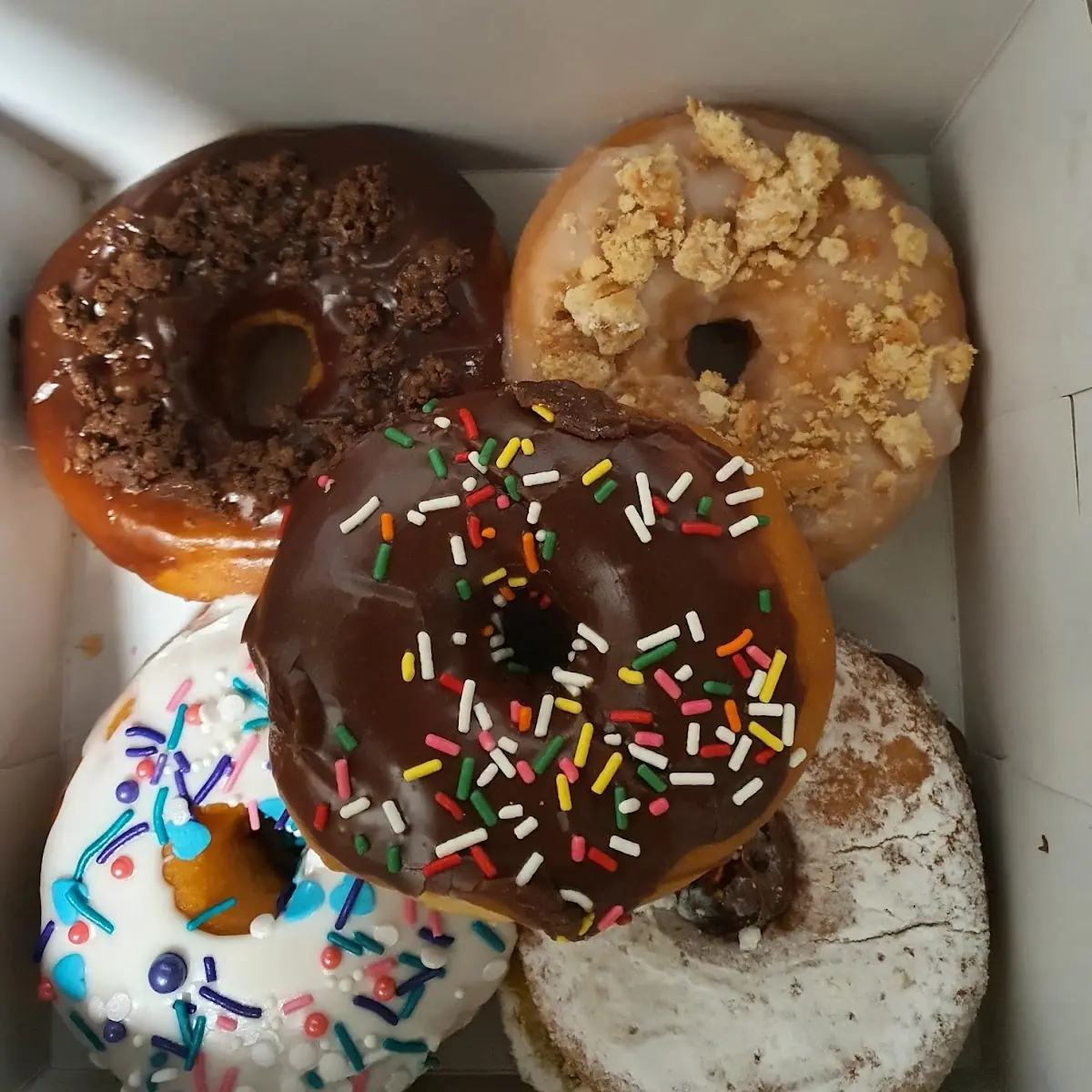 5 Donas Miniaturas de Azúcar