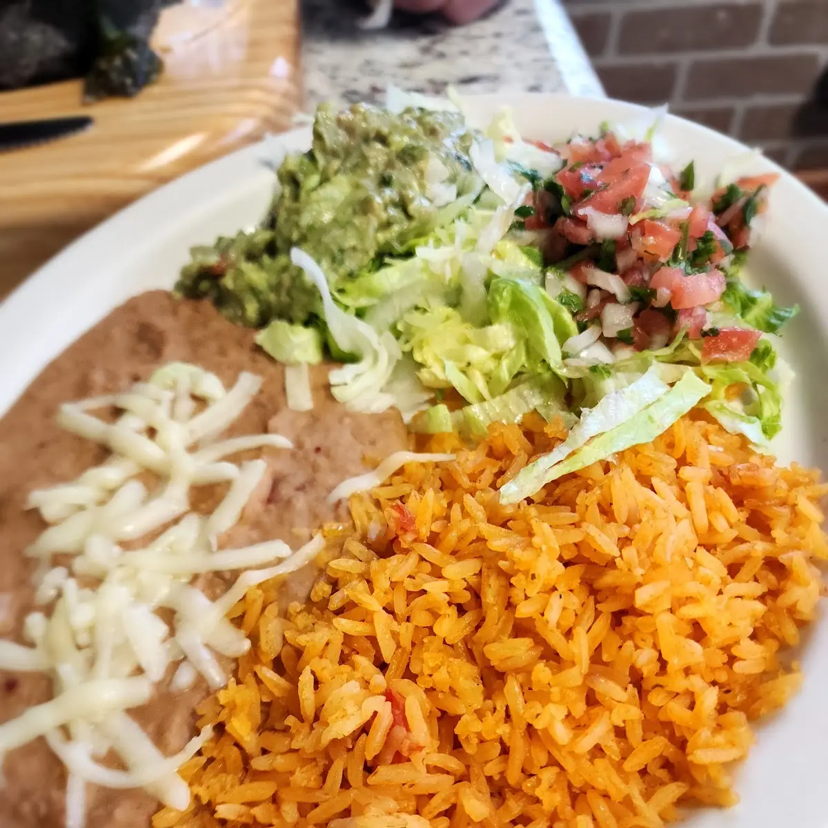 Rice and Refried Beans