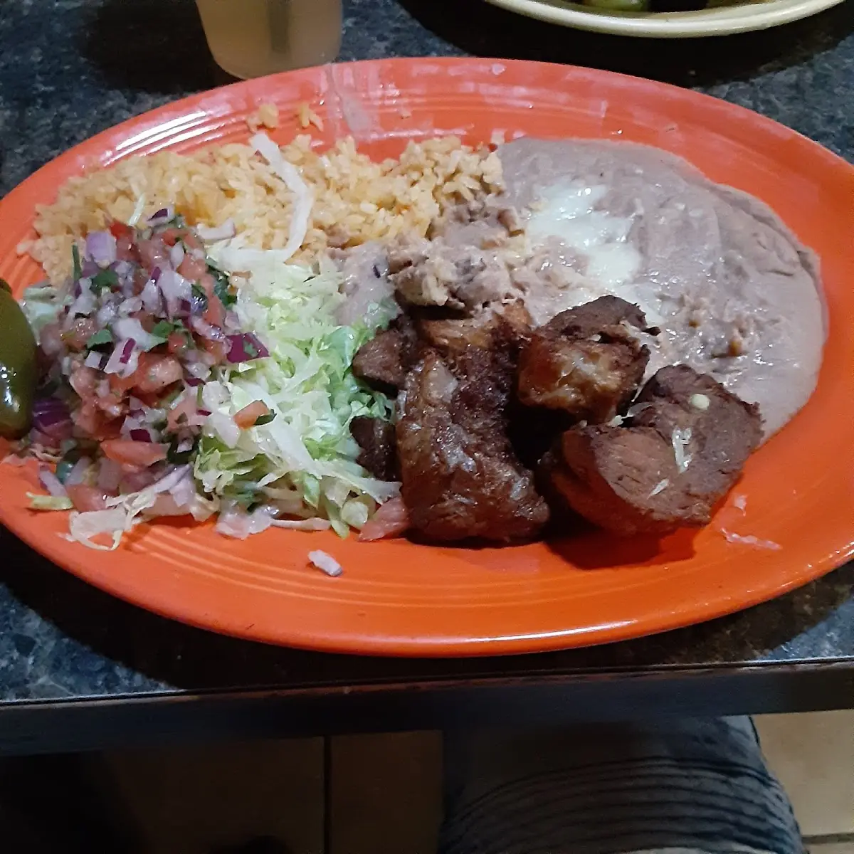 Refried Beans or Cheese