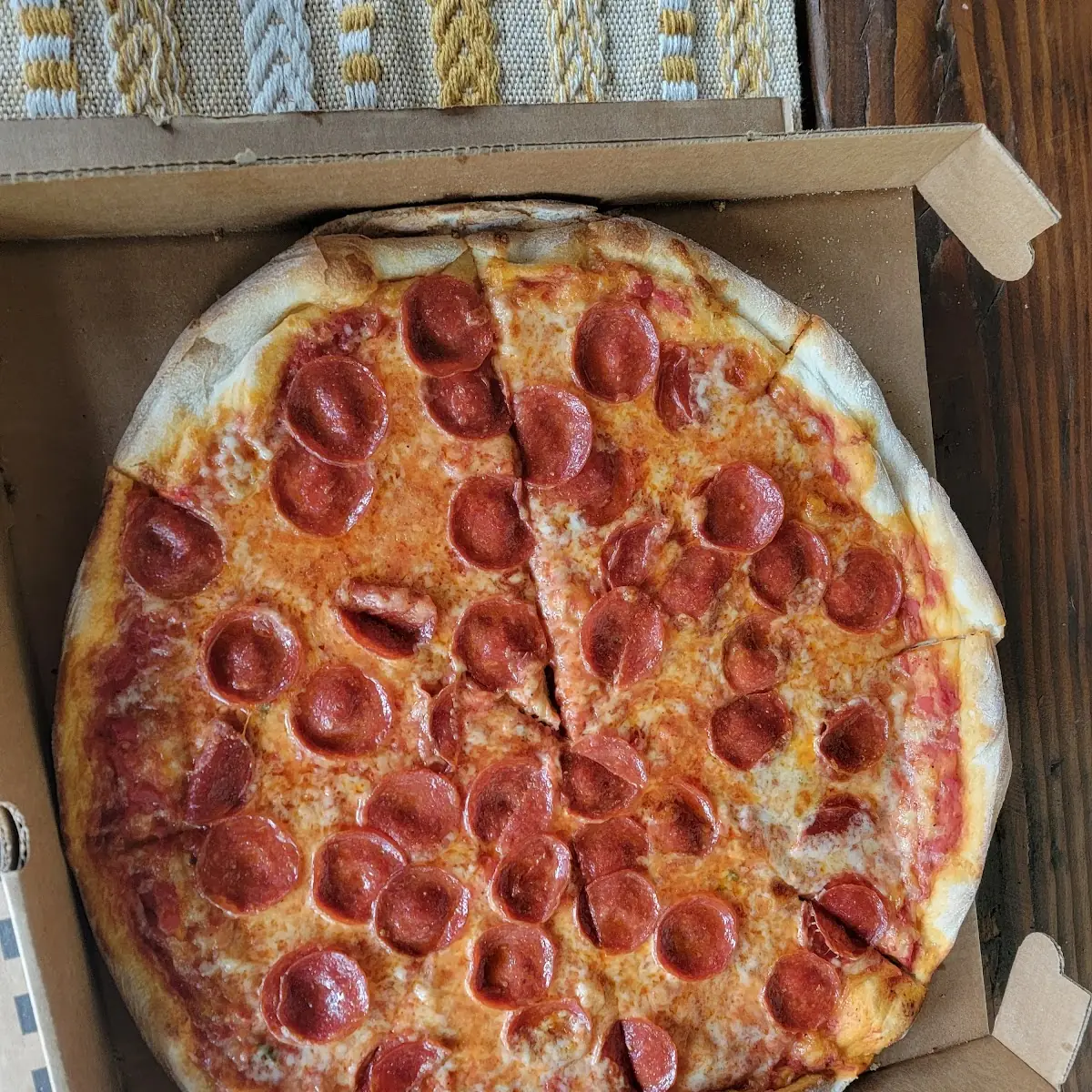 Hot Pepperoni Pizza