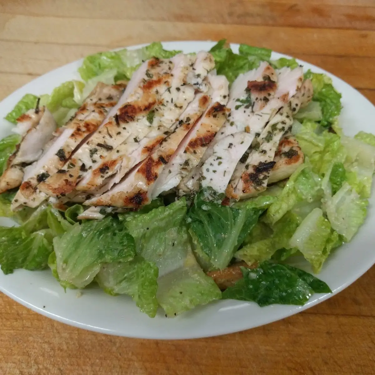 Grilled Chicken Caesar Salad