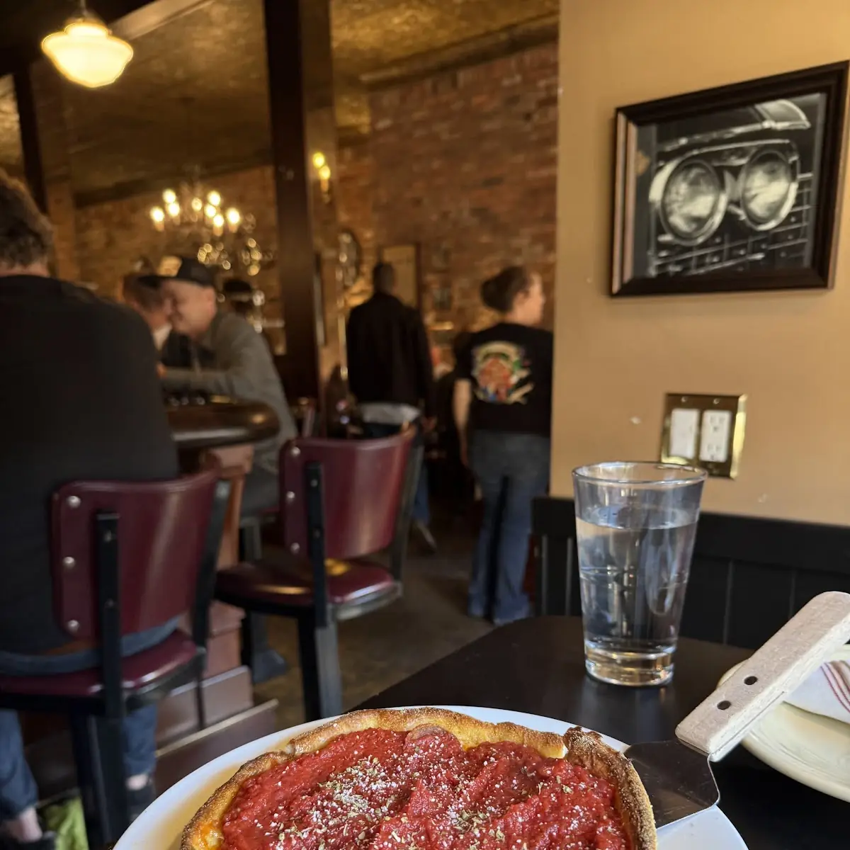 Chicago Style Deep Dish Pizza with Ricotta
