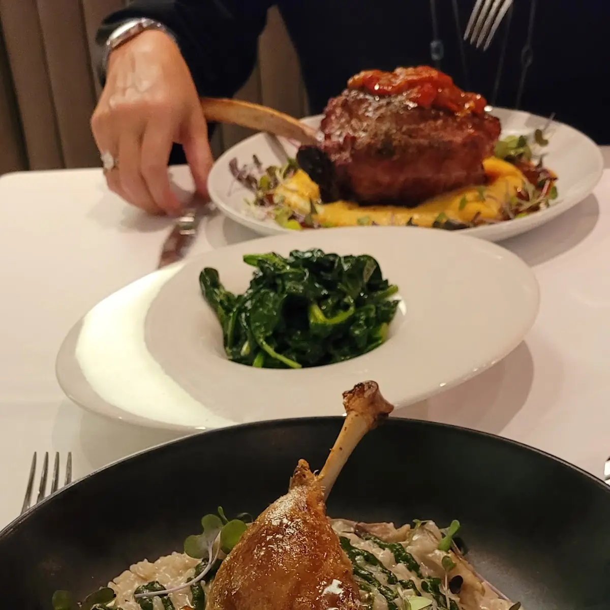 Duck Confit Risotto