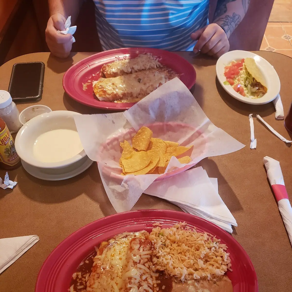 Steak Enchiladas Verdes