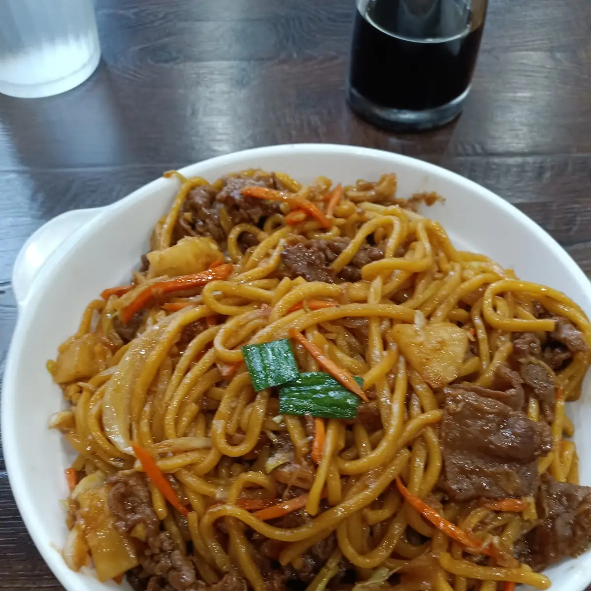 Beef Pineapple Lo Mein