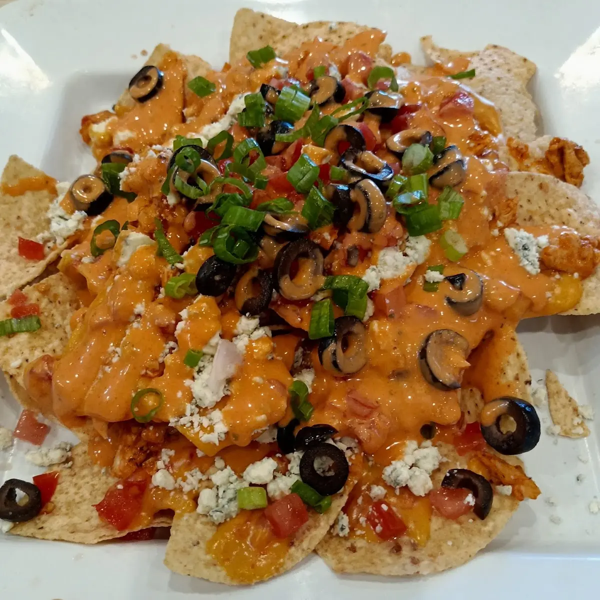 Buffalo Chicken Nachos