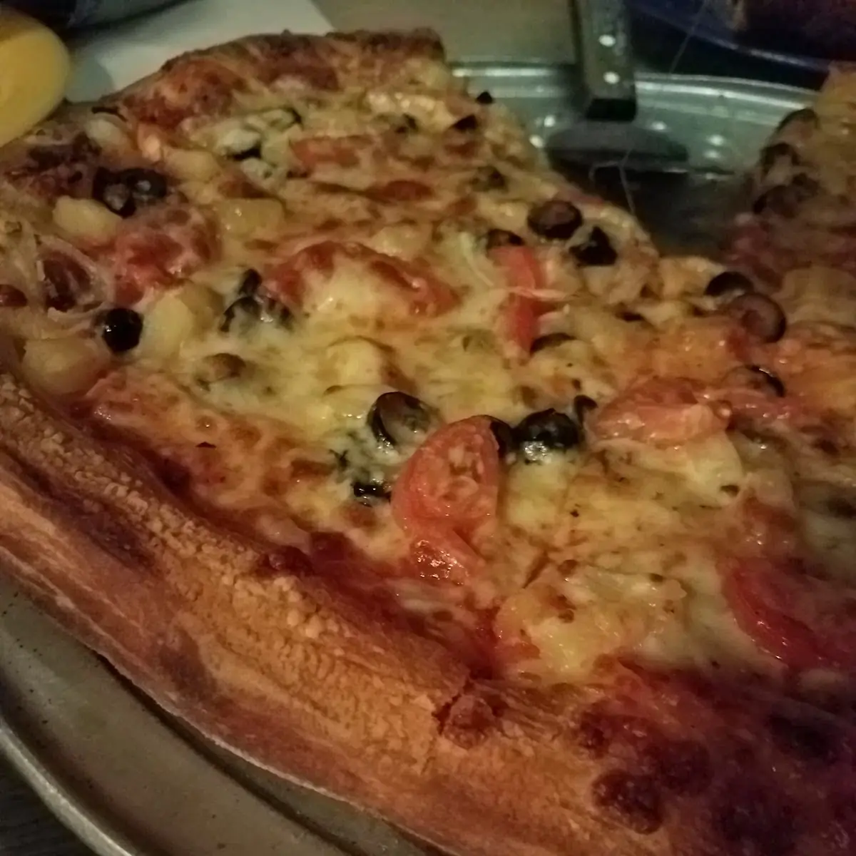 Veggie Pizza with Pineapple