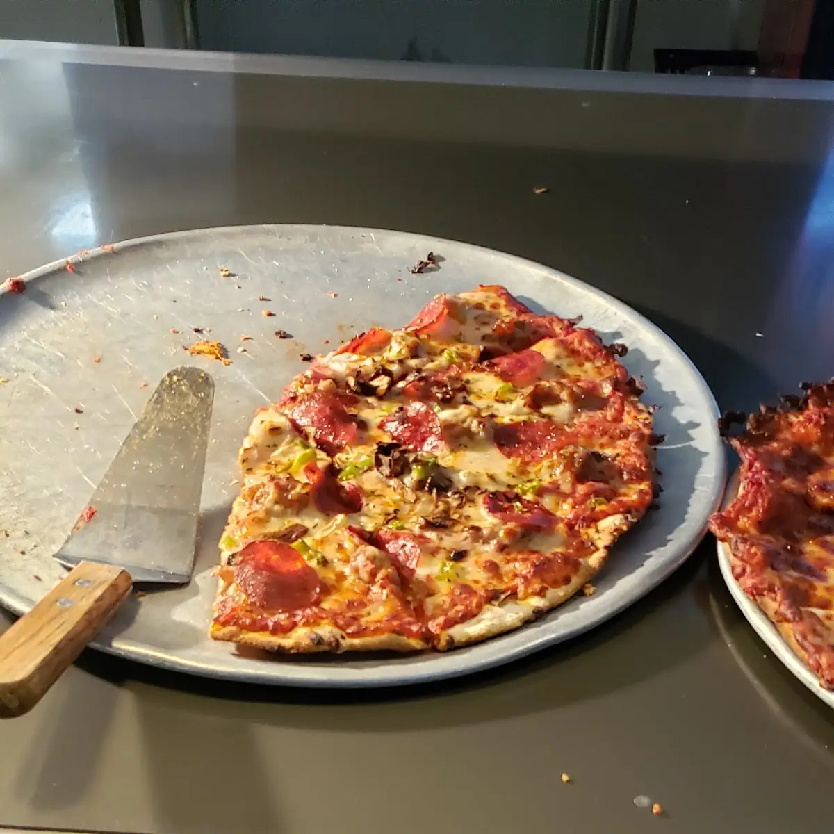 Sausage and Pepperoni Pizza