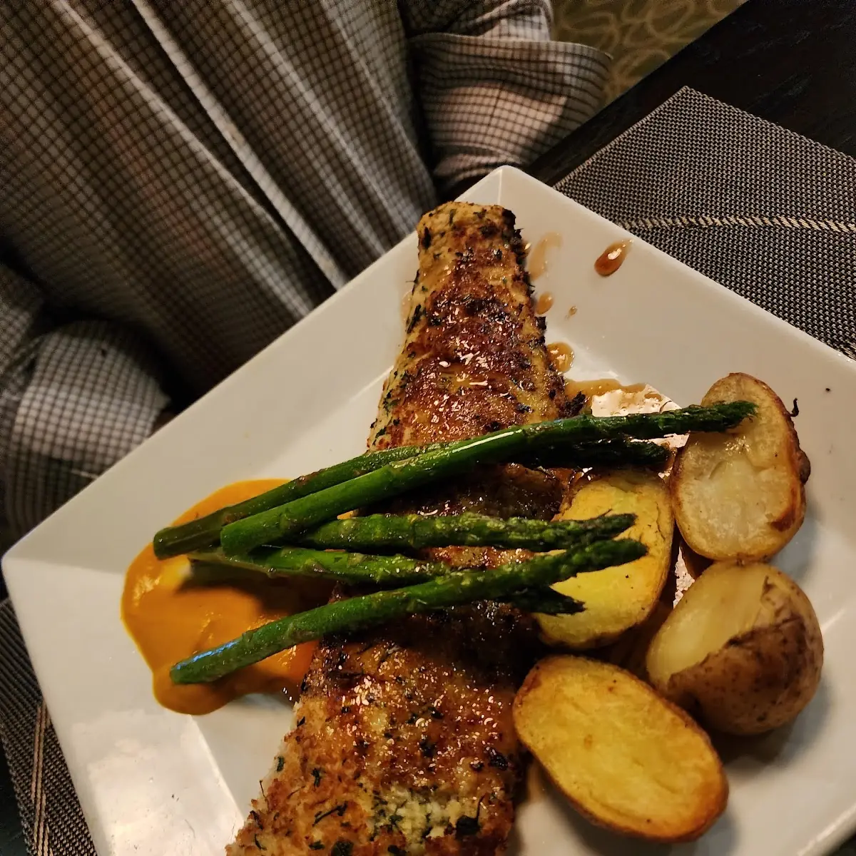 Herb Crusted Walleye
