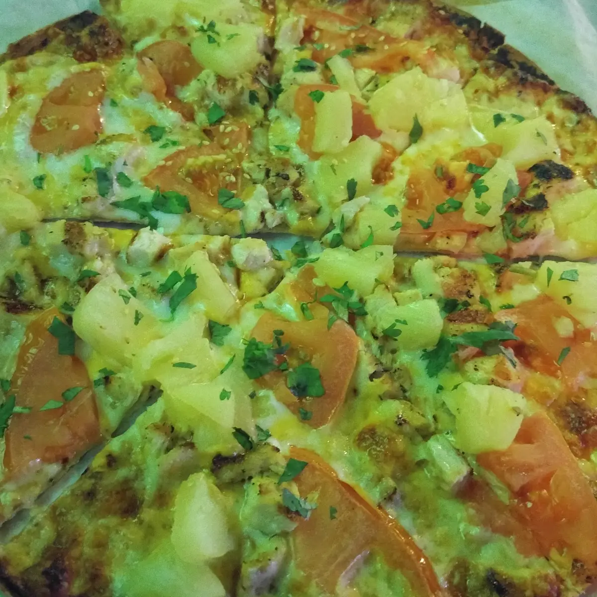 Spicy Thai Chicken Pizza