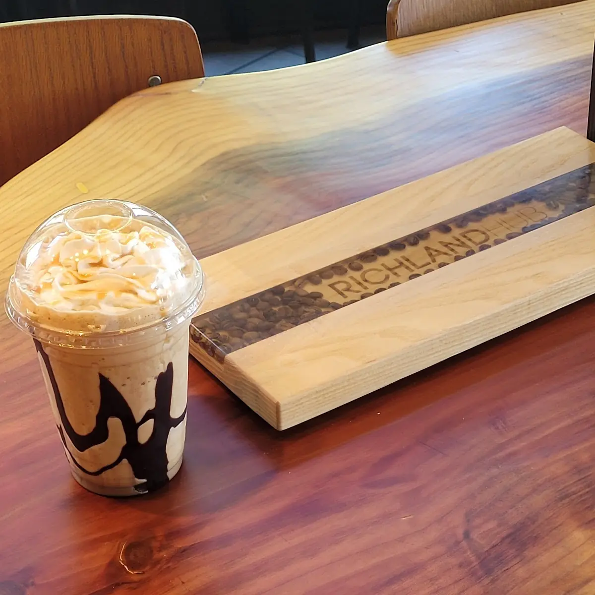 Carmel Chocolate Frappe
