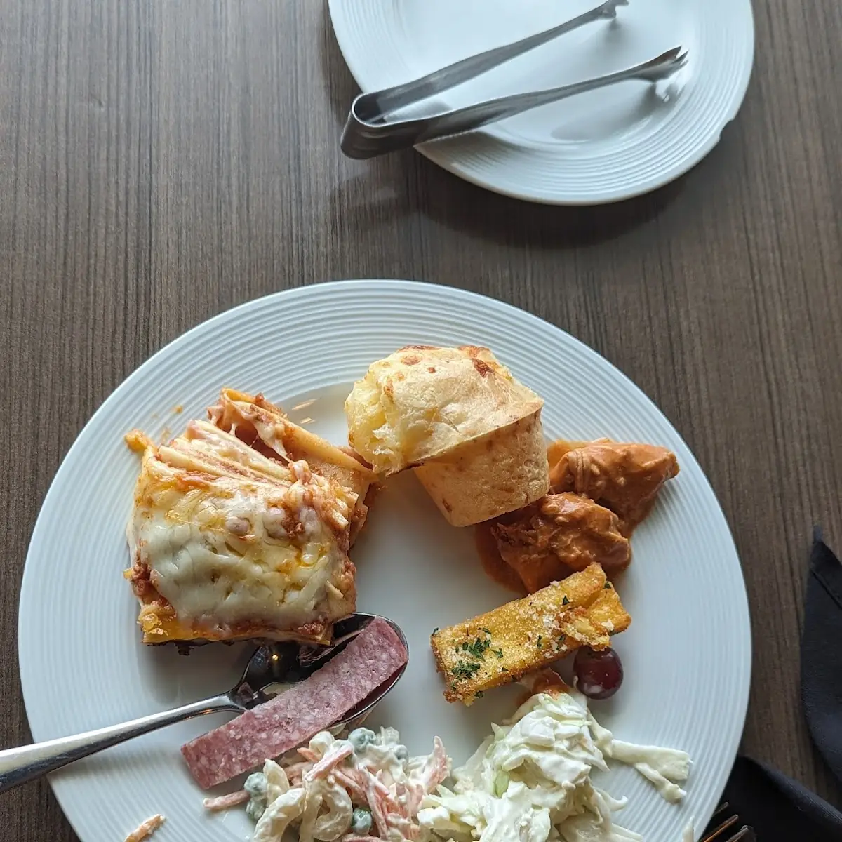 Crab Salad Tuna Salad Ham Lasagna Bread
