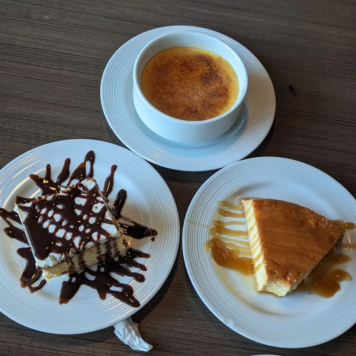 Creme Brulee Brazilian Flan Tres Leches