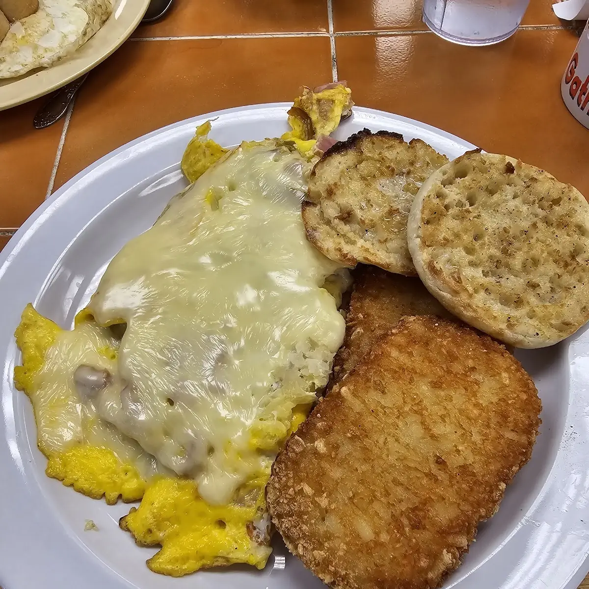 Western Omelette with Cheese