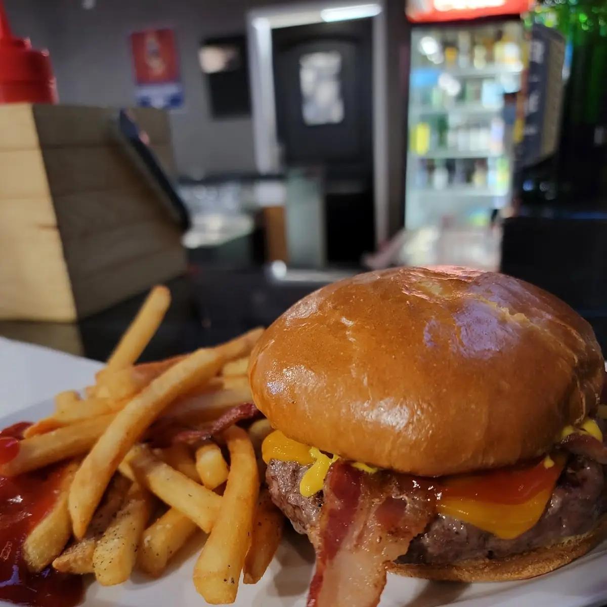 Bacon Cheddar Burger