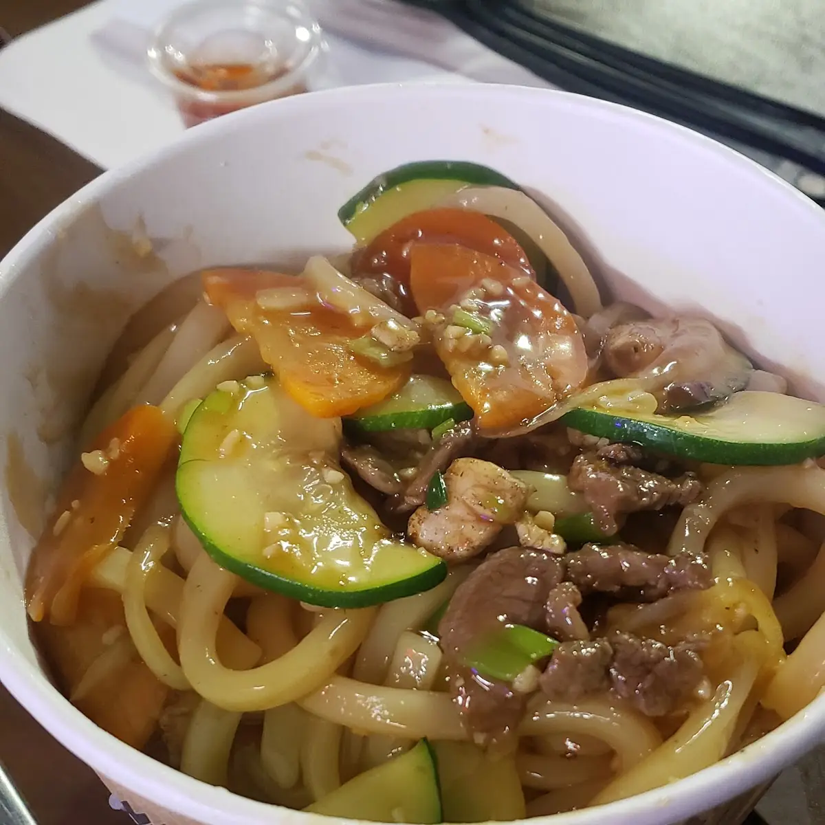 Beef and Chicken Chow Mein
